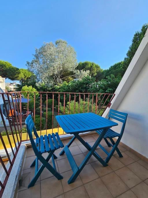 Studio Cabine Clim Wifi Parking Draps - 1 Etoile - Self Check-In Possible La Grande Motte Bagian luar foto